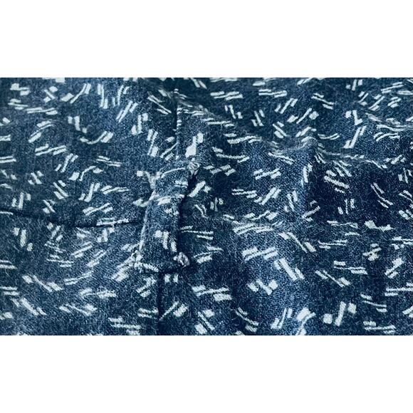 UNIVERSAL THREAD MIDI SUMMER DRESS, WOMENS, M, NAVY/LIGHT BLUE GEOMETRIC PATTERN - Picture 8 of 10